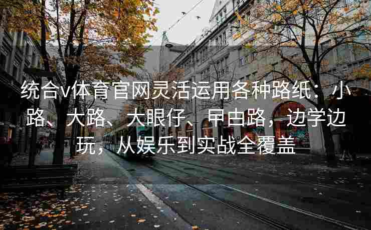 统合v体育官网灵活运用各种路纸:小路、大路、大眼仔、曱甴路,边学边玩,从娱乐到实战全覆盖